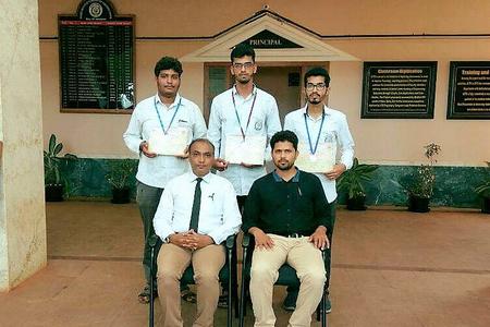 Second Runners Up at VTU Quiz Competition