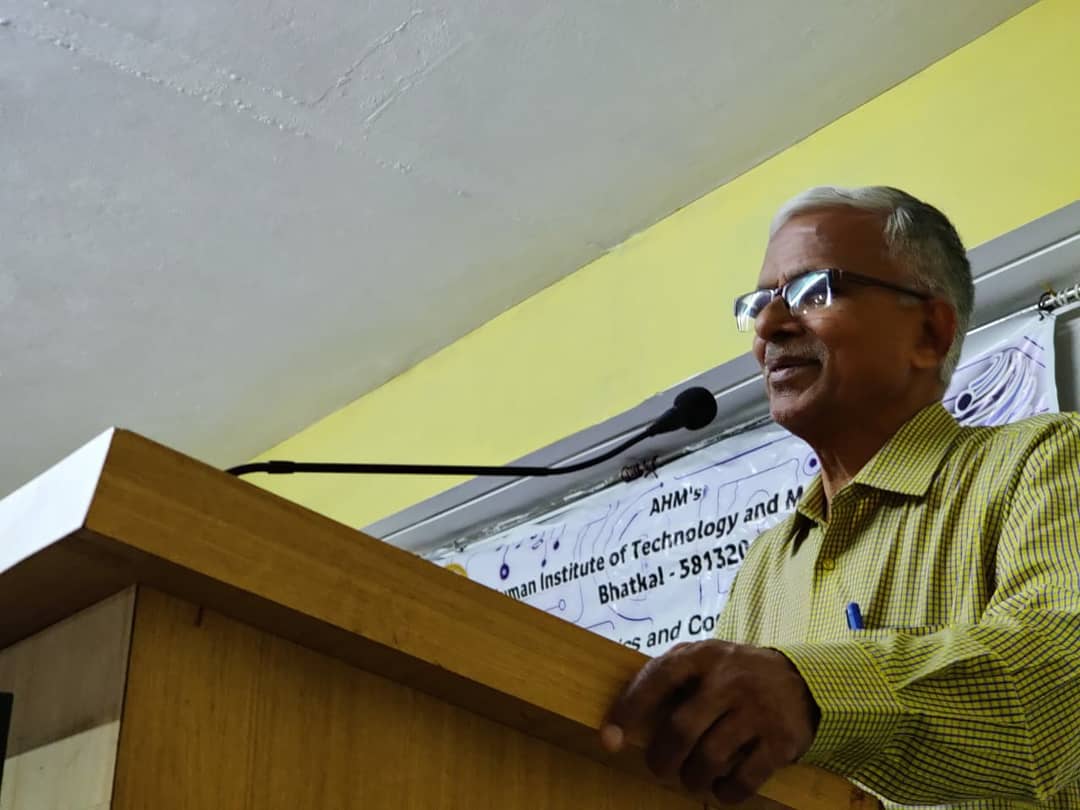 Technical Talk by ISRO Scientist P. J. Bhat